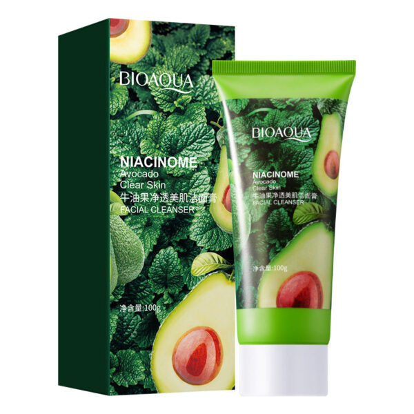 BIOAQUA Niacinome Avocado Elasticity Moisturizing Facial Cleanser 100g