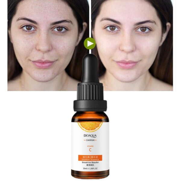 BIOAQUA Natural Vitamin C Face Serum – Brightening & Anti-Aging Moisturizer (30ml) - Image 3