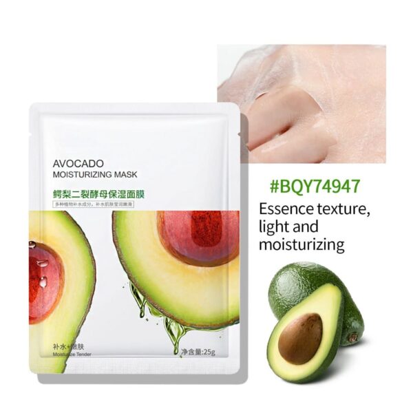 BIOAQUA Pack of 8 Moisturizing Face Sheet Masks – Hydration & Dryness Relief - Image 4