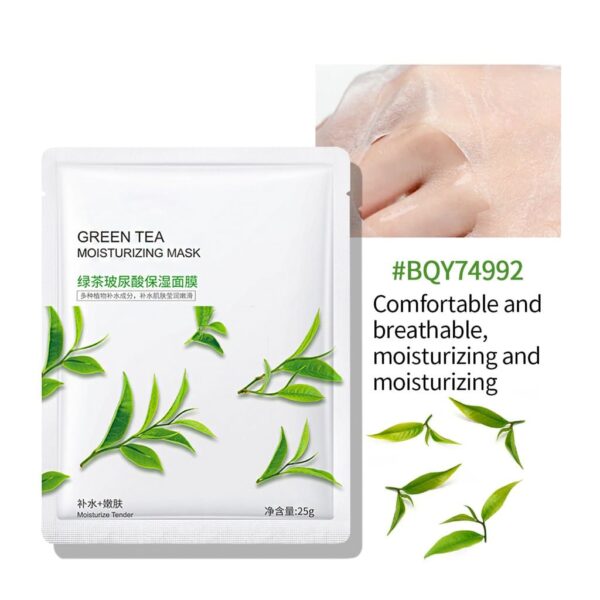 BIOAQUA Pack of 8 Moisturizing Face Sheet Masks – Hydration & Dryness Relief - Image 6
