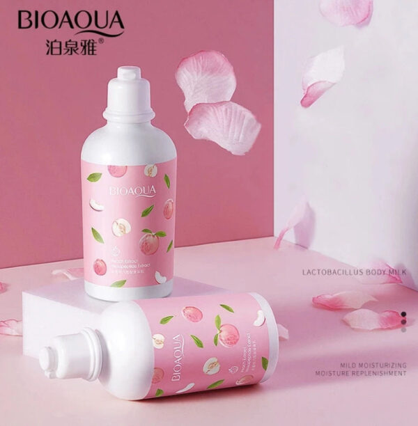 BIOAQUA Peach Extract Hexapeptide Extract Body Lotion 250g