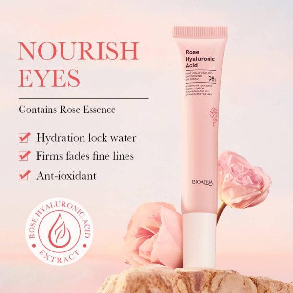 Bioaqua Pack of 4 Hyaluronic Acid Rose Series - Image 5