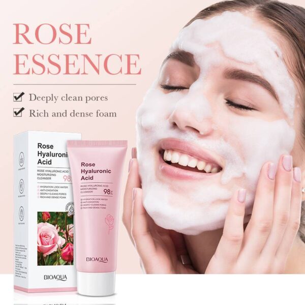 Bioaqua Pack of 4 Hyaluronic Acid Rose Series - Image 4