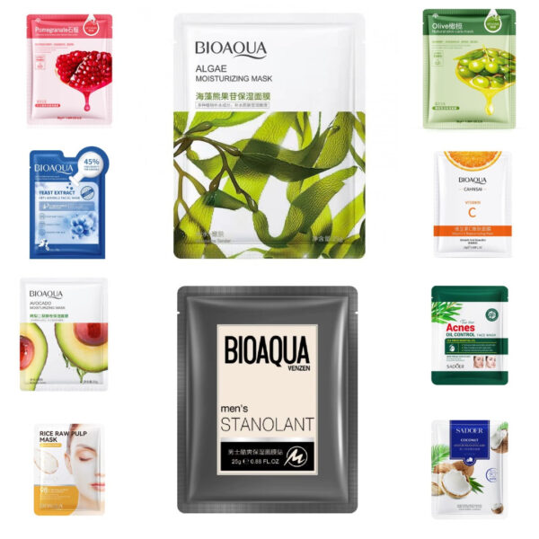 BIOAQUA Pack of 10 Moisturizing Face Mask Sheet