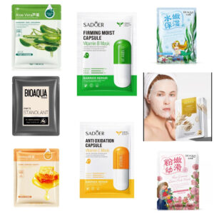 BIOAQUA Pack of 10 Moisturizing Face Sheet Mask