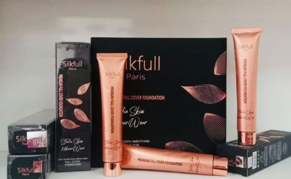 SILKFULL Paris High Coverage Waterproof Foundation Tube For Girls and Women