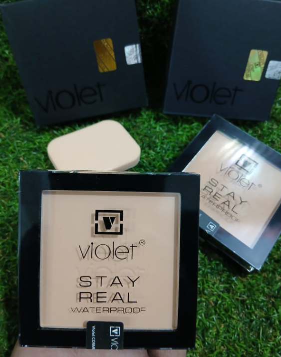 VIOLET STAY REAL WATERPROOF FACE POWDER