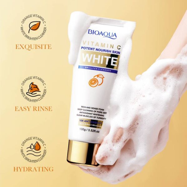 Bioaqua Pack of 5 Vitamin C White Brighten Skincare Series - Image 6