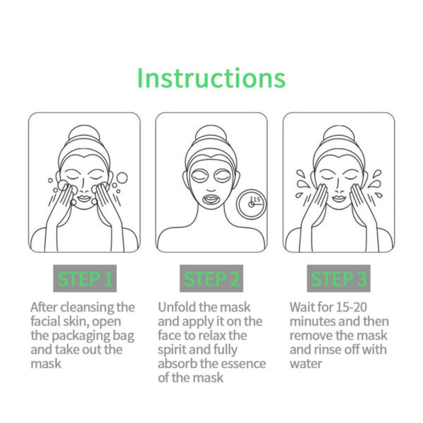 BIOAQUA Honey Moisturizing Face Sheet Mask - Image 3
